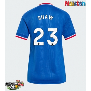 Manchester United Luke Shaw #23 Vieraspaita Naisten 2026-27 Lyhythihainen